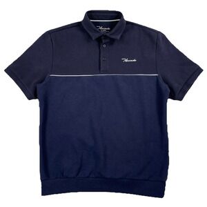 Macade Golf Concept AR Course Polo Shirt Men's Large Spruce Blue